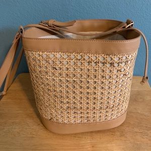 rattan style purse
